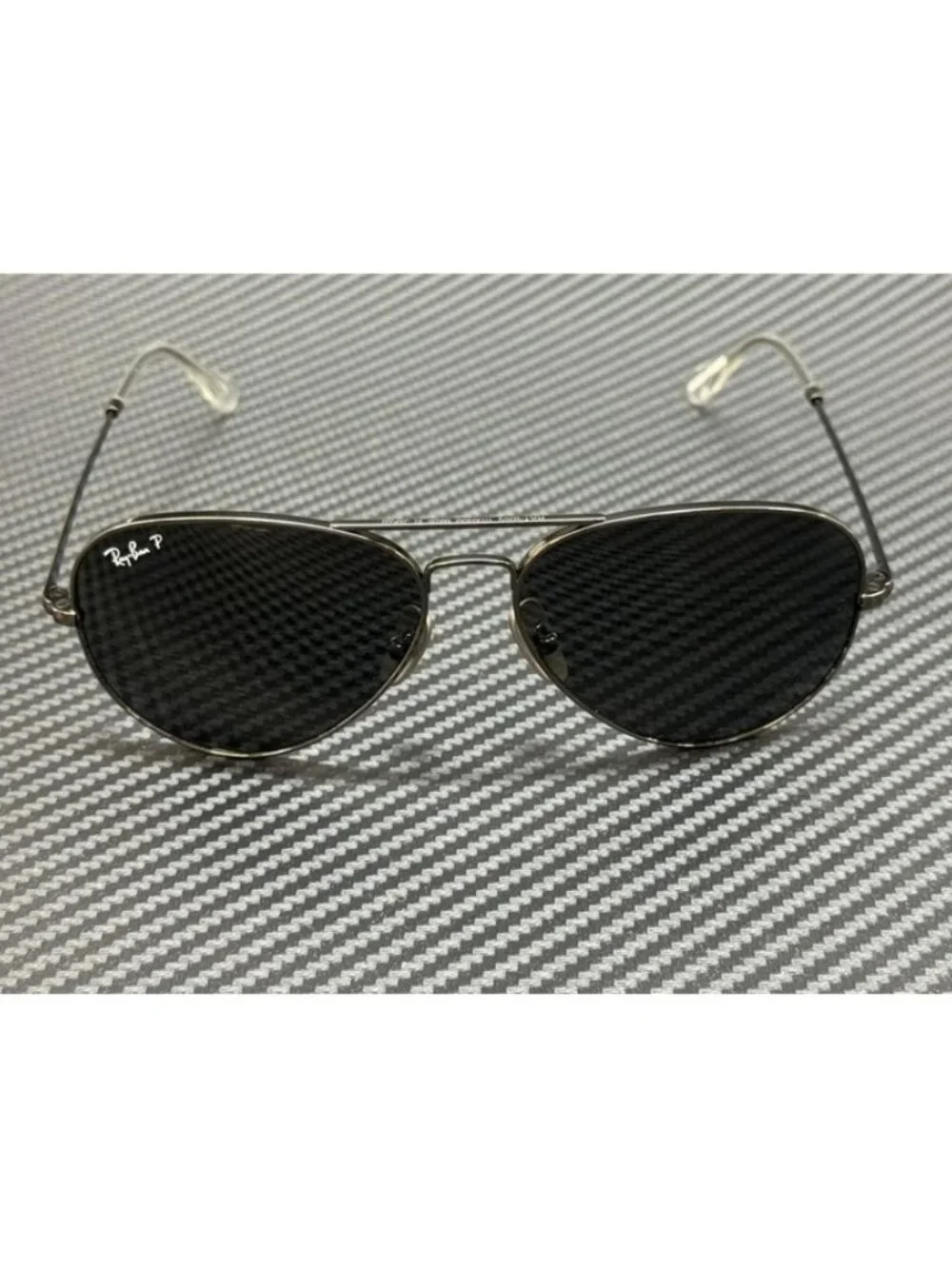 New Ray-Ban Men Gunmetal Sunglasses 58-14-140